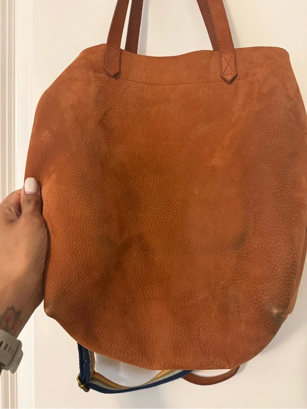 Madewell Leather Tote Bag